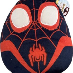 Squishmallows Spider Hero Plush - Navy and Red